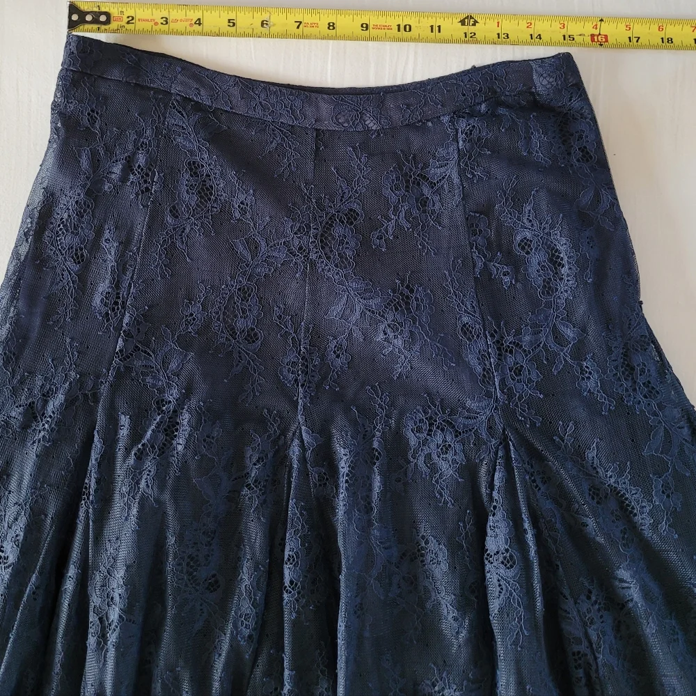 ANTHROPOLOGIE never worn, without tags, lacy, tulle, long skirt. Size: M - Picture 7 of 16